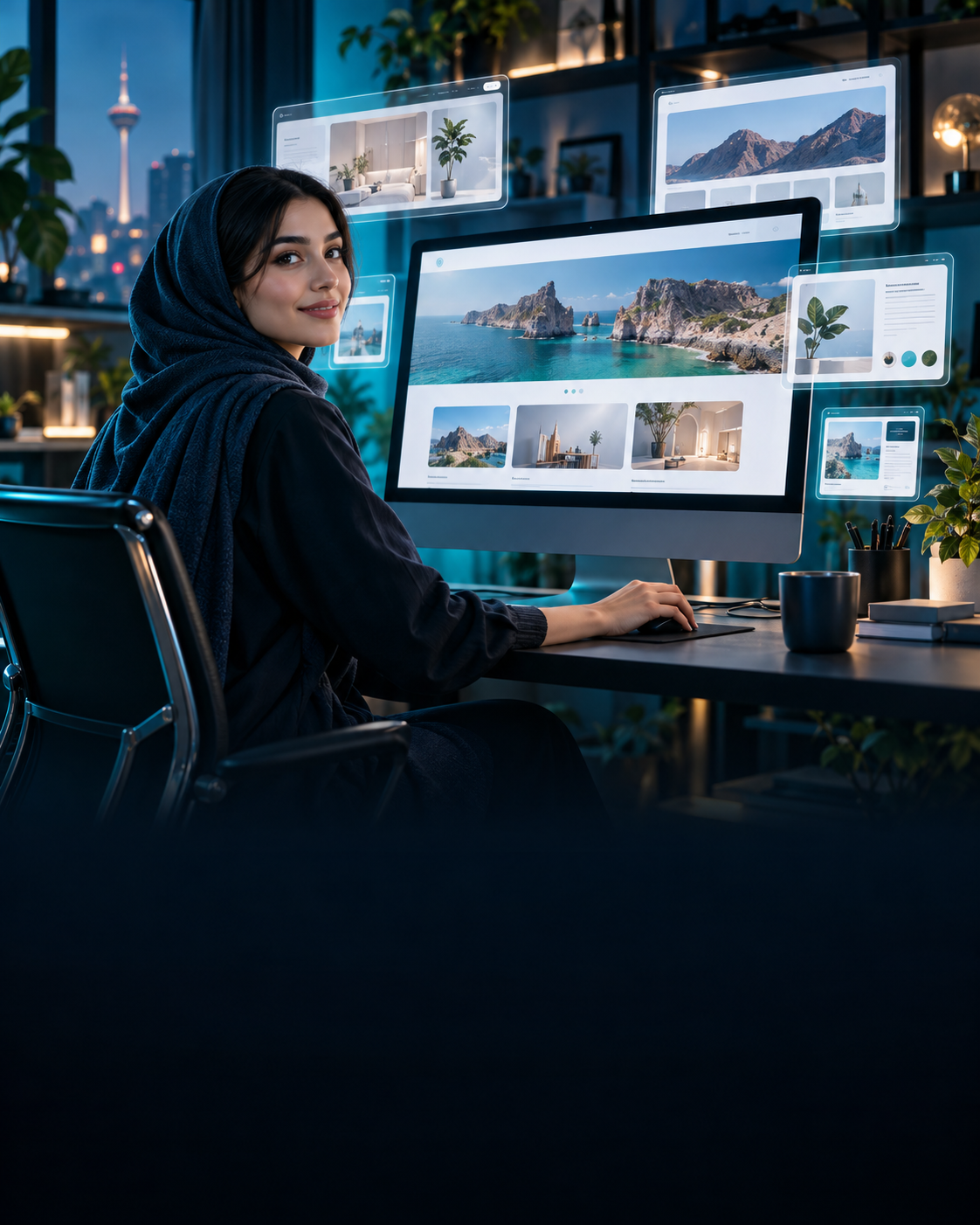 تصویر تبلیغ ۱ برای تبلیغ سایت‌ساز