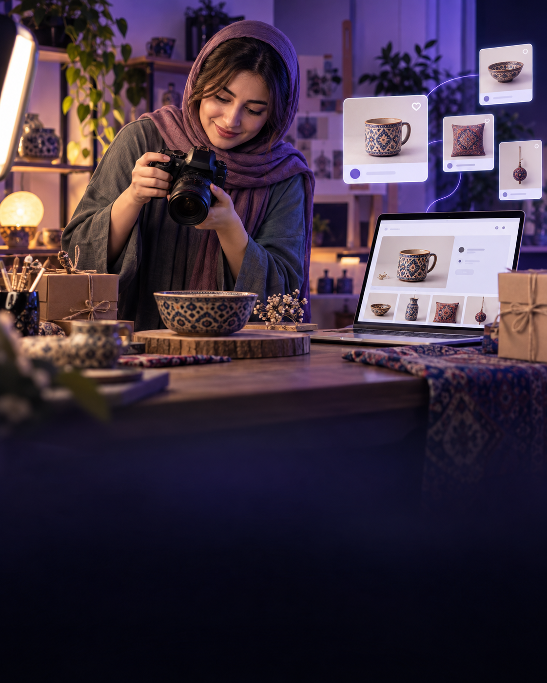 تصویر تبلیغ ۲ برای تبلیغ سایت‌ساز